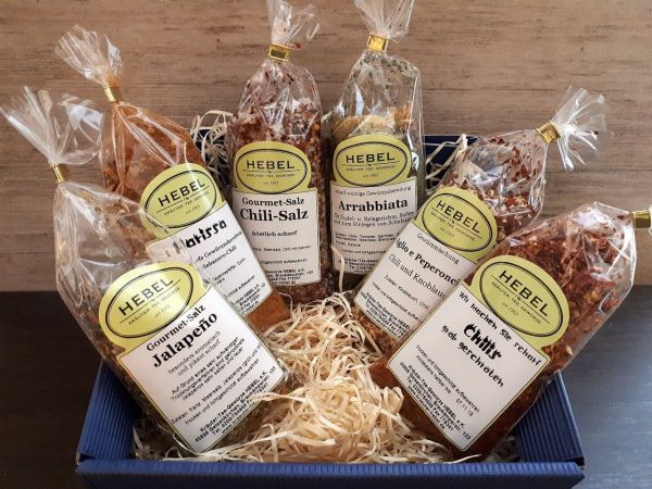 Geschenkbox "scharfe Spezialitäten"