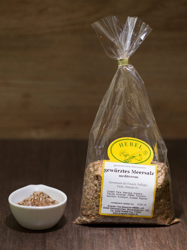 gewürztes Meersalz "mediterran" 250 g