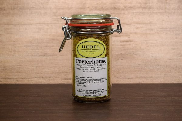 Porterhouse Gewürzzubereitung 200 g im Bügelglas